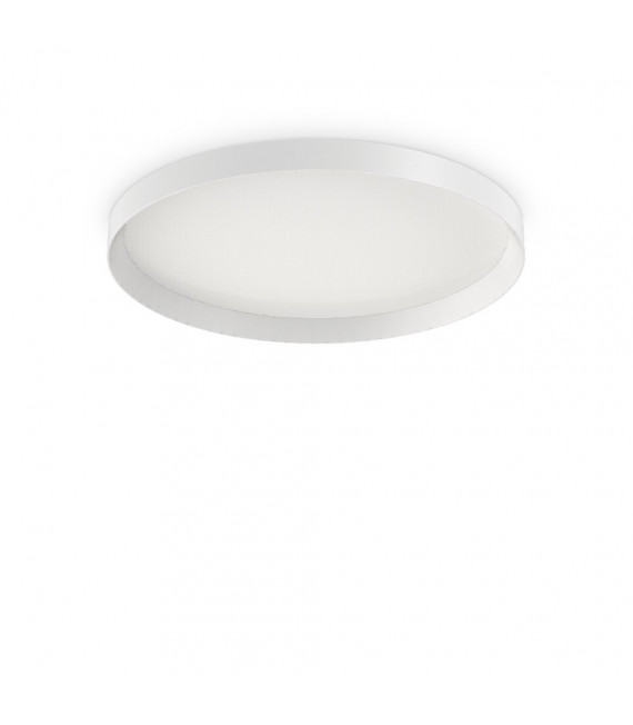Plafonnier LED intégré Fly Métal,aluminium,plastique blanc 1 ampoule 7cm