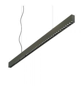 Suspension Office 1 ampoule Métal,aluminium Noir