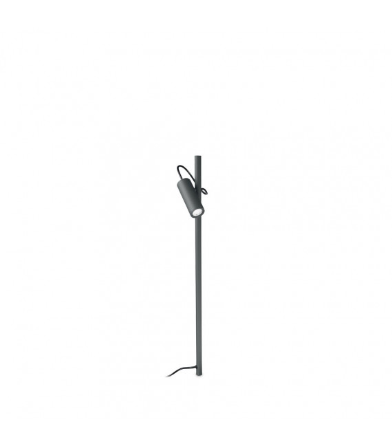 Garden bollard Hub Metal, aluminum Anthracite 1 bulb 74.5cm