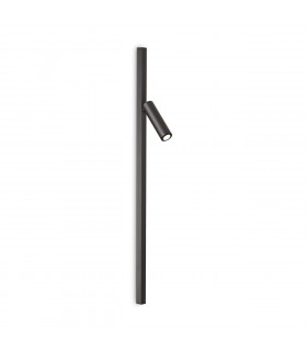 Integrierte LED-Wandleuchte Syntesi Metal Black 1-flammig 59,5cm