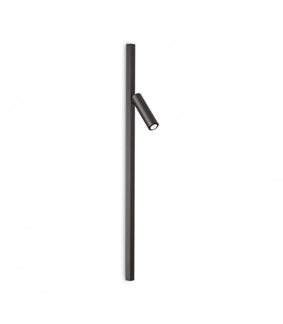 Applique a LED integrata Syntesi Metal Black 1 lampadina 59,5cm