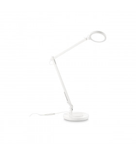 Futura sobremesa Metal, aluminio Aluminio 1 bombilla 65,5cm