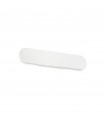Integrated LED wall light Echo White metal 1 bulb 9cm