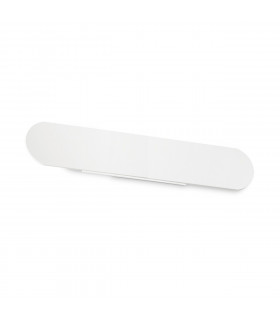 Applique a LED integrata Echo Metallo bianco 1 lampadina 9cm