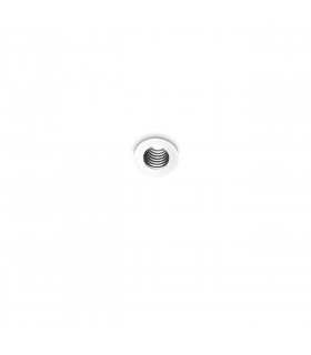 Recessed spotlight One Glass, metal, aluminum Black 1 bulb 3cm