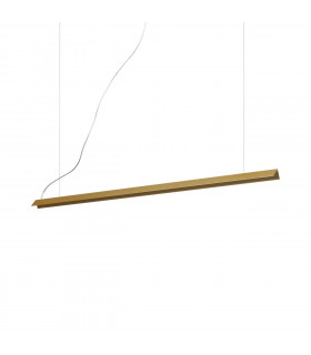 Lámpara colgante LED integrada V-Line 1 bombilla Metal