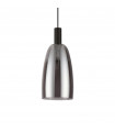 Suspension Coco-2 1 ampoule Verre,métal Noir