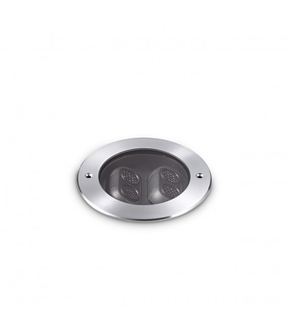 Taurus garden recessed light Metal, aluminum Black 1 bulb 12.5cm