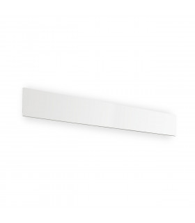 Applique a LED integrata Zig Metallo bianco 2 lampadine 8cm