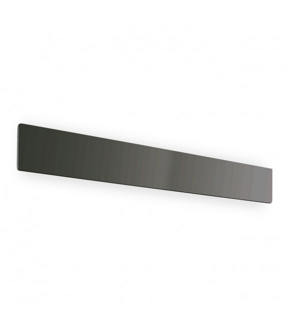 Aplique LED integrado Zig Black Metal 2 bombillas 8cm