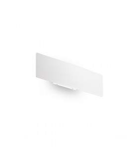 Applique LED intégré Zig Métal blanc 2 ampoules 9cm