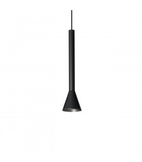 Diesis pendant lamp 1 bulb Black Metal