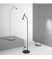 Desk lamp Diesis Black Metal 1 bulb 151cm