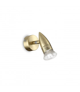 Spot Alfa Métal Laiton 1 ampoule 11cm