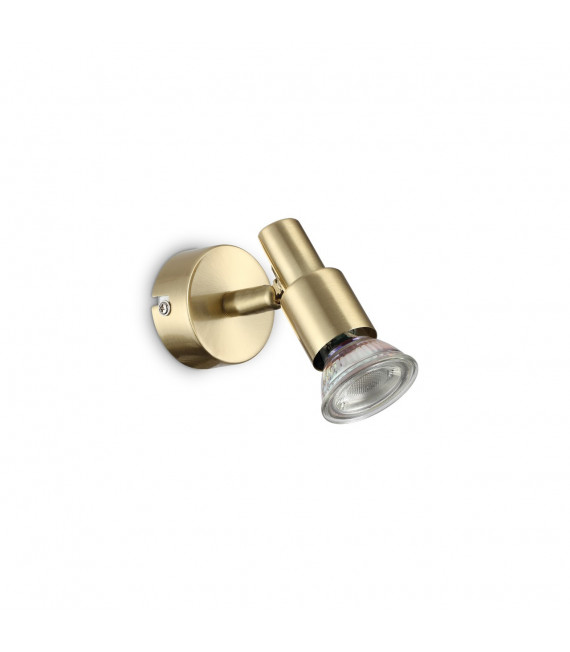 Faretto Slem Metal Ottone 1 lampadina 10cm