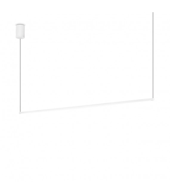 Essence integrated LED pendant light 1 bulb White metal