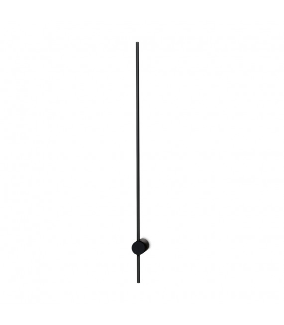 Integrierte LED-Wandleuchte Essence Black Metal 1 Glühbirne 7cm