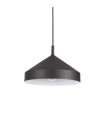 Yurta pendant lamp 1 bulb Black Metal