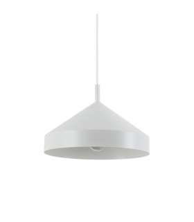 Yurta 1-bulb pendant lamp White metal