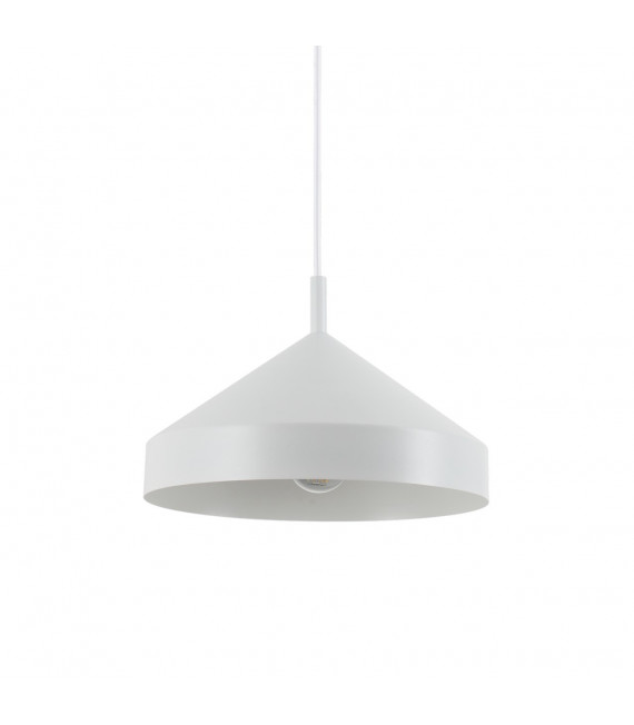 Yurta 1-bulb pendant lamp White metal