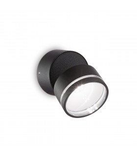 Foco Bombilla Omega 1 Vidrio, metal Negro