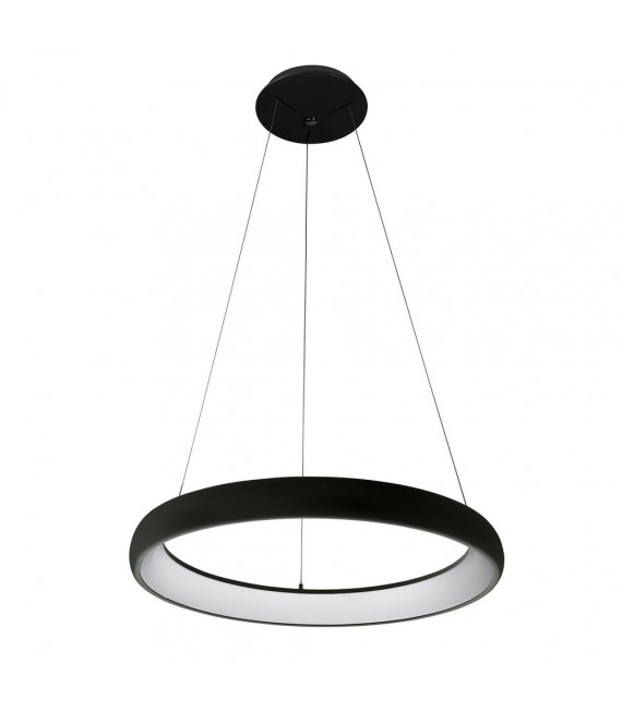 Integrated LED suspension Alessia Acrylic Black 8.5 Cm