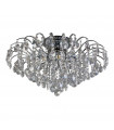 Design ceiling lamp Firenza Metal Chrome 6 bulbs 35cm