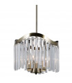 Sabrig pendant lamp 3 bulbs Antique bronze