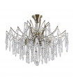 Plafonnier Design Mallola 2 ampoules Acier Bronze antique