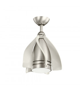 Plafonnier ventilateur Kichler Champagne ampoules 50cmcm