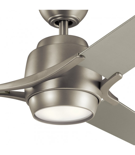 Ventilador De Techo Kichler Plata 46 Cm