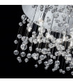 Ceiling light Design Neve Chrome 15 bulbs 31.5cm