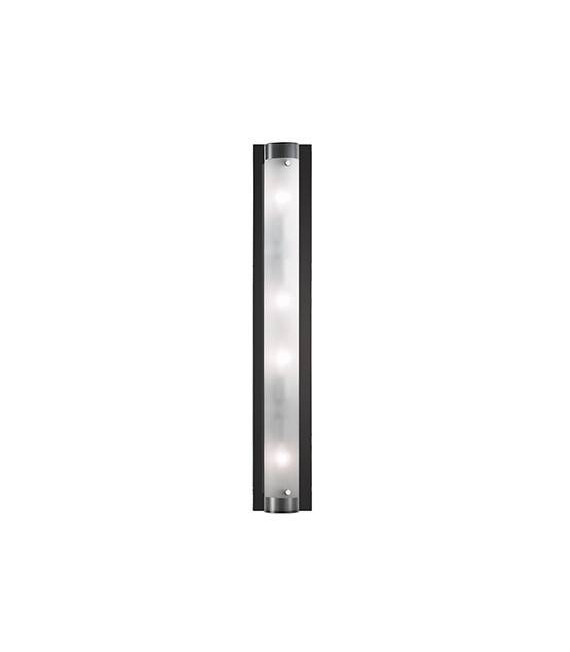 Tudor Lampada da parete in vetro 4 lampadine 12cm