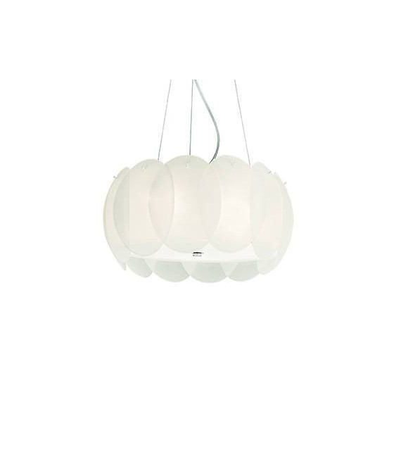 Pendant Ovalino white 5 bulbs 11cm