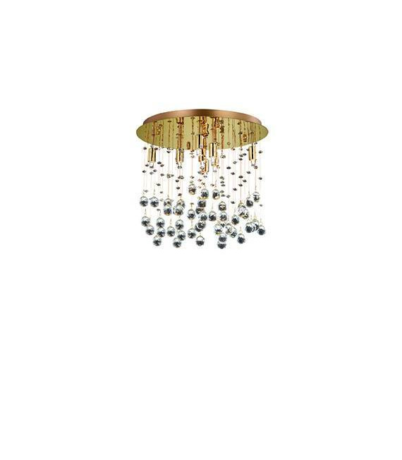 Lampada a sospensione Moonlight Gold 8 lampadine 36cm