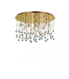 Plafonnier Design Moonlight Or 12 ampoules 36cm