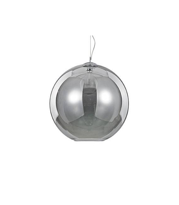 Lámpara colgante Nemo 1 bombilla Gris