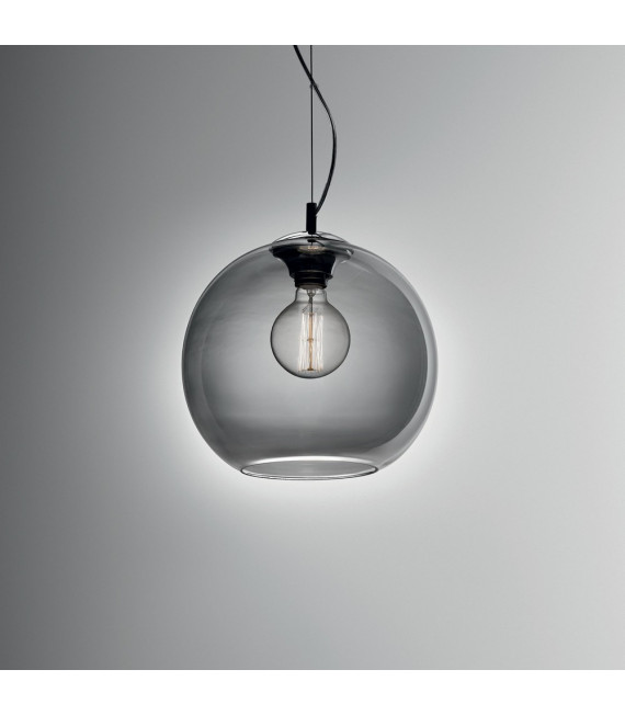 Suspension Nemo 1 ampoule Gris