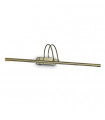 Applique à tableau Bow Verre Or satiné 114 ampoules 18cm