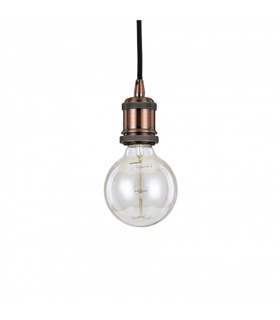Ciondolo Frida Metallo Rame 1 lampadina 30cm