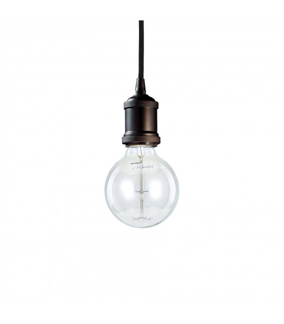 Frida Black Metal pendant light 1 bulb 30cm