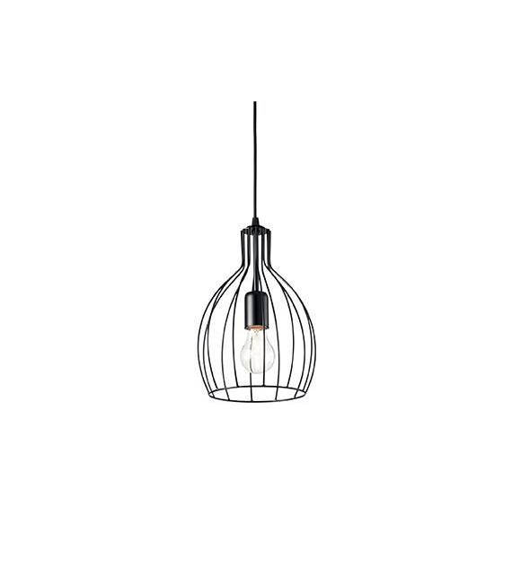 Ampolla Black Metal Pendelleuchte 1 Birne 45cm