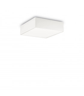 Plafonnier Ritz Tissu blanc 4 ampoules 15cm