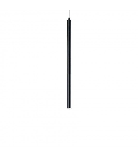 Sospensione di design Ultrasottile Black Metal 1 lampadina 60cm