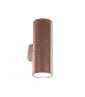 Applique de jardin Gun Métal,aluminium Café 2 ampoules 31cm