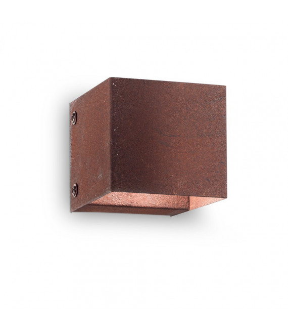 Aplique Flash metal corten 1 bombilla 6cm