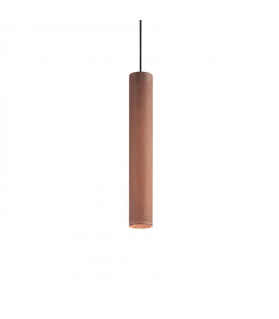 Designer pendant lamp Altered Metal Look 1 bulb 56cm