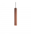 Suspension design Look Métal Altéré 1 ampoule 56cm