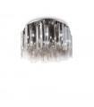 Ceiling light Design Compo Smoked Metal 10 bulbs 35cm