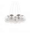 Mapa pendant lamp Metal Nickel 7 bulbs 34cm